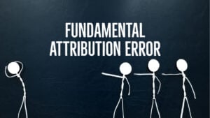fundamental attribution error 1