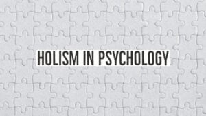 holism in psychology 1