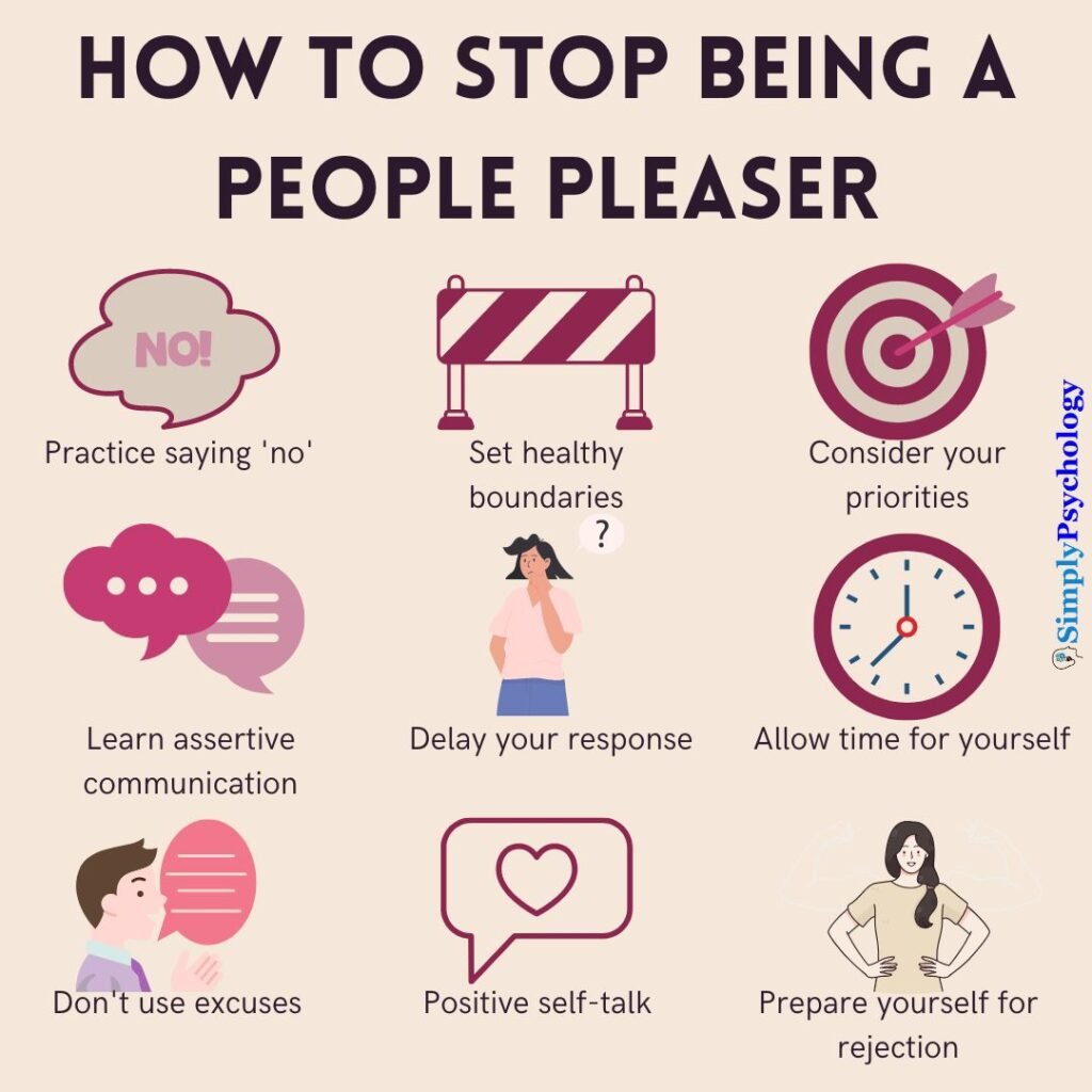 How to stop being a people pleaser