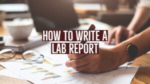 how to write a lab report 1